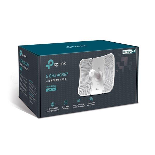 TP-link CPE710 5GHz AC 867Mbps 23dBi Outdoor CPE
