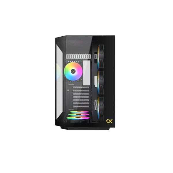 Xigmatek CUBI II Mid Tower ATX Case – Black (7-Fans) - Image 2