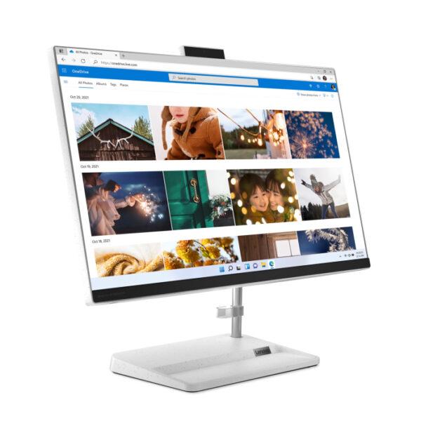 Lenovo IdeaCenter AIO 3 24IAP7 Intel Core i7-13620H 8GB RAM 512GB SSD Intel UHD Graphics 23.8" FHD NonTouchScreen - White - Image 2
