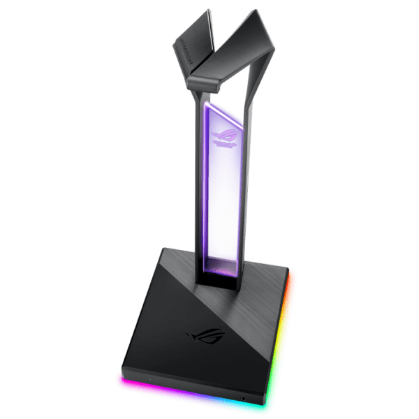 COMBO – ASUS TUF Gaming H3 Gaming Headset, Gun Metal + Asus ROG Throne RGB Gaming Headset Stand - Image 2