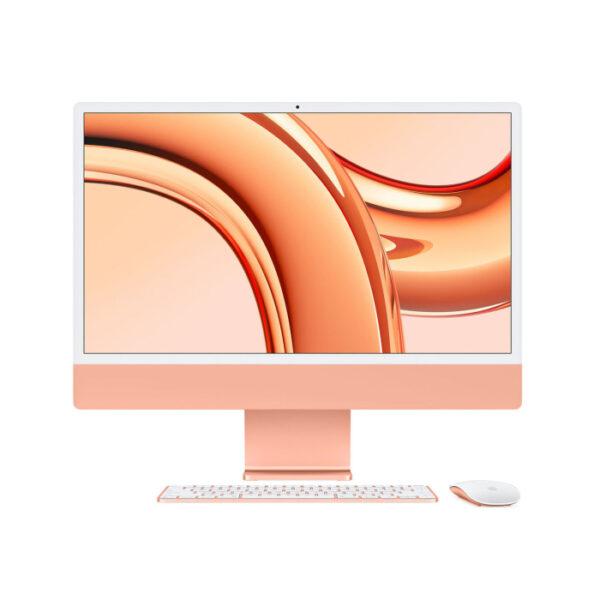 Apple iMac 24" M3 8-Core CPU 10-Core GPU 16GB RAM 512GB SSD (Eng/Arb KB) - Orange