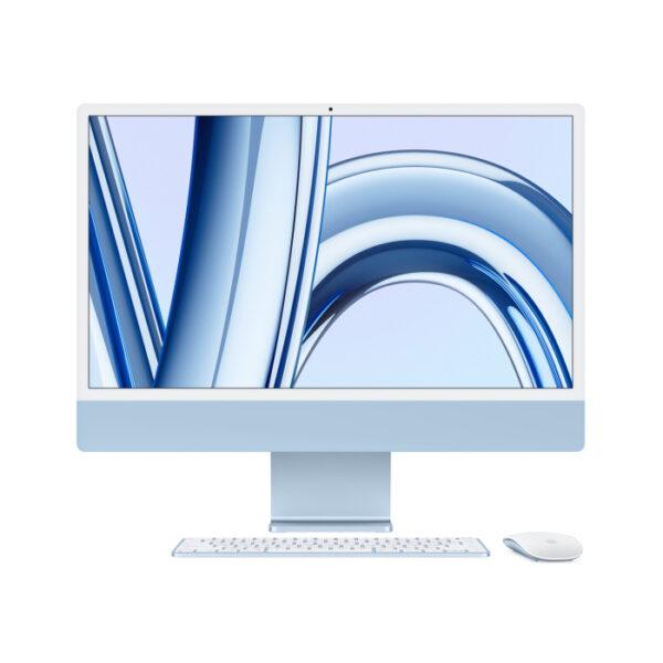 Apple iMac 24" M3 8-Core CPU 10-Core GPU 16GB RAM 512GB SSD (English/Arabic KB) - Blue