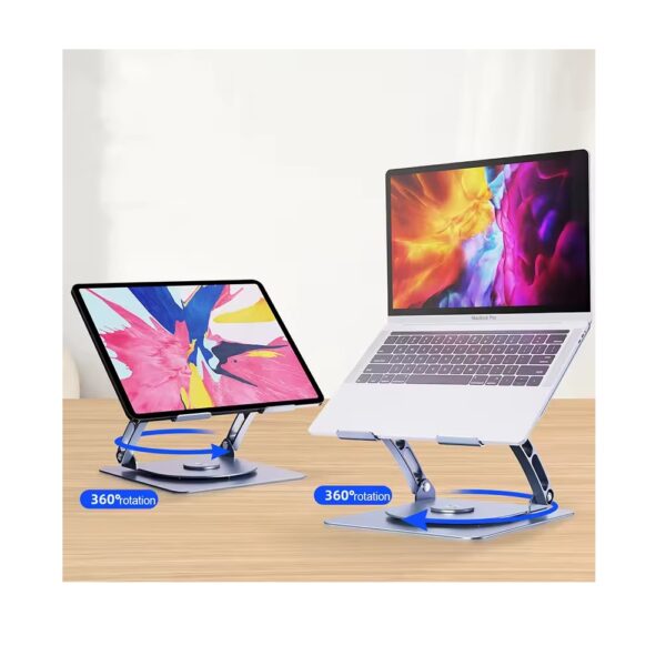 Laptop Stand V3.1 Adjustable Rotatable Foldable Ergonomic Aluminum Alloy - Image 3