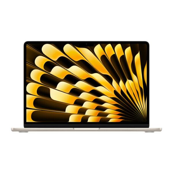 Apple MacBook Air 15" M3 Chip 8-Core CPU 10-Core GPU 8GB RAM 256GB SSD (English/Arabic Keyboard) - StarLight
