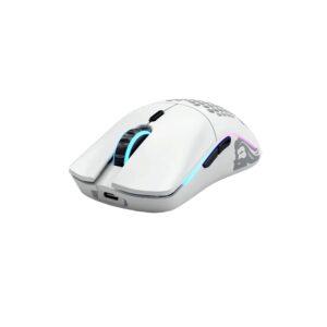 Glorious Model O Minus Wireless Gaming Mouse – Matte White, 65g
