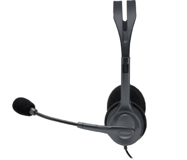 ﻿Logitech H340 USB Headset Noise Canceling Microphone - Image 3